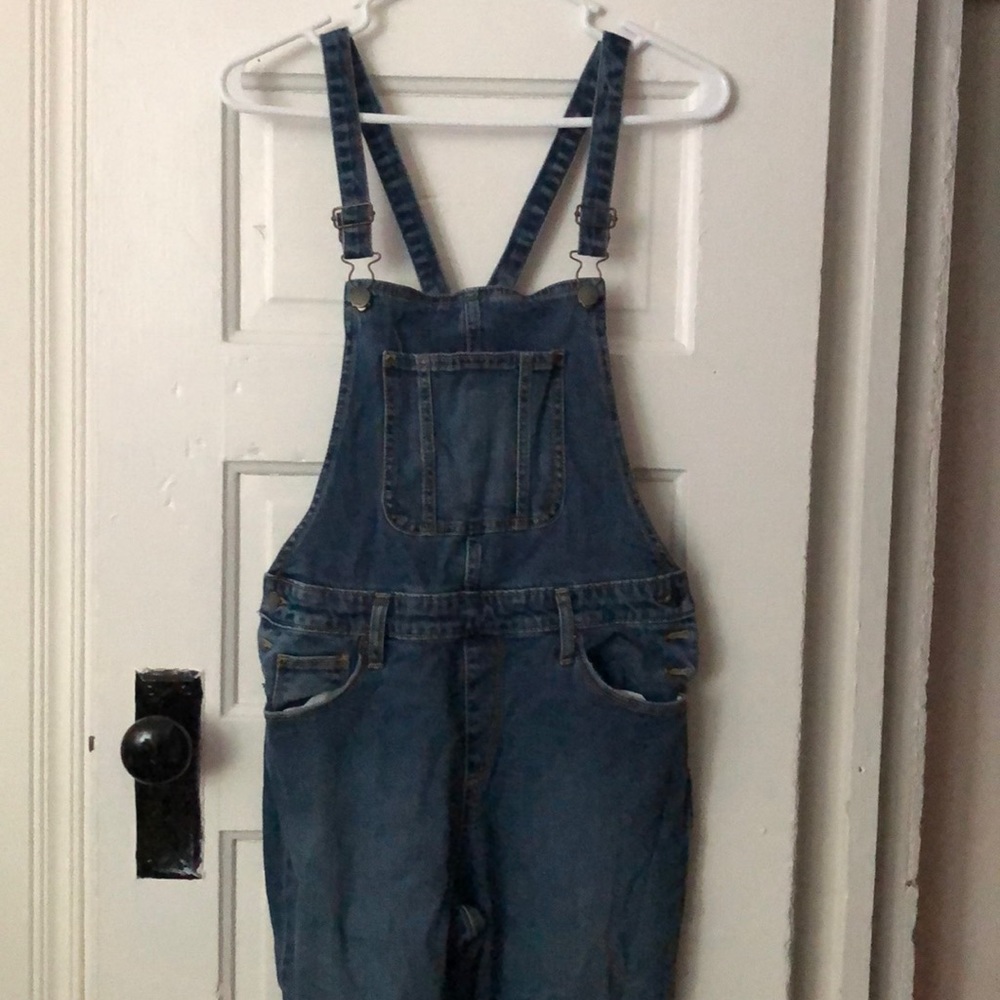 Denim overalls size 6